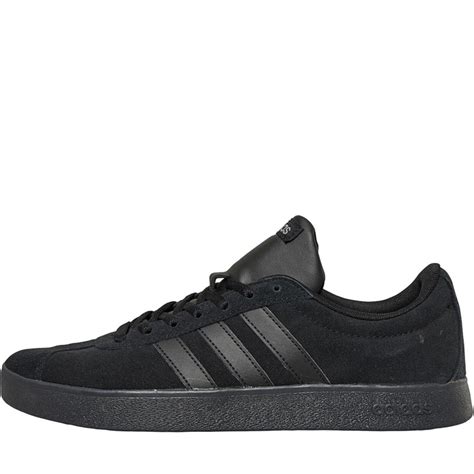 zwarte adidas courtset lage sneakers|adidas VL Court 2.0 Zwarte Sneakers .